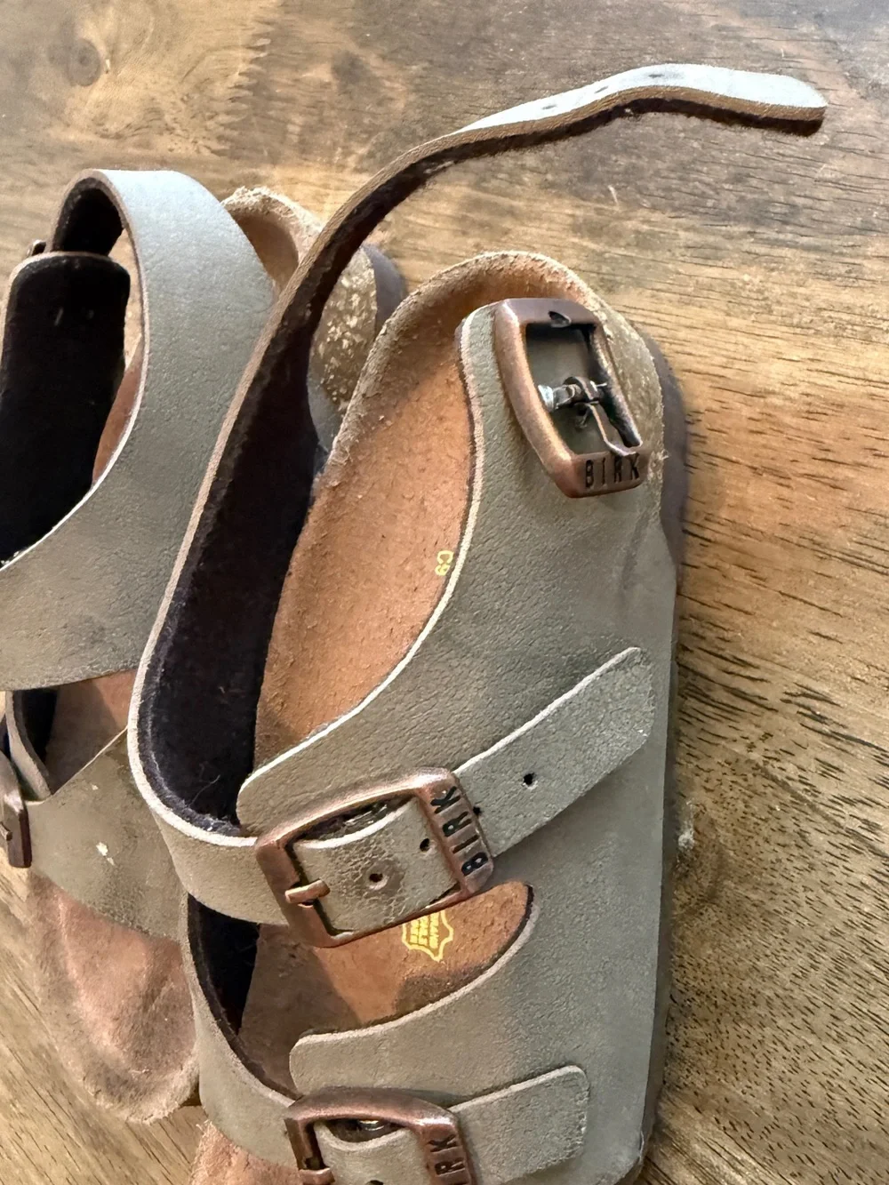 Birkenstock Roma Sandal - Toddler / Little Kid - Mocha